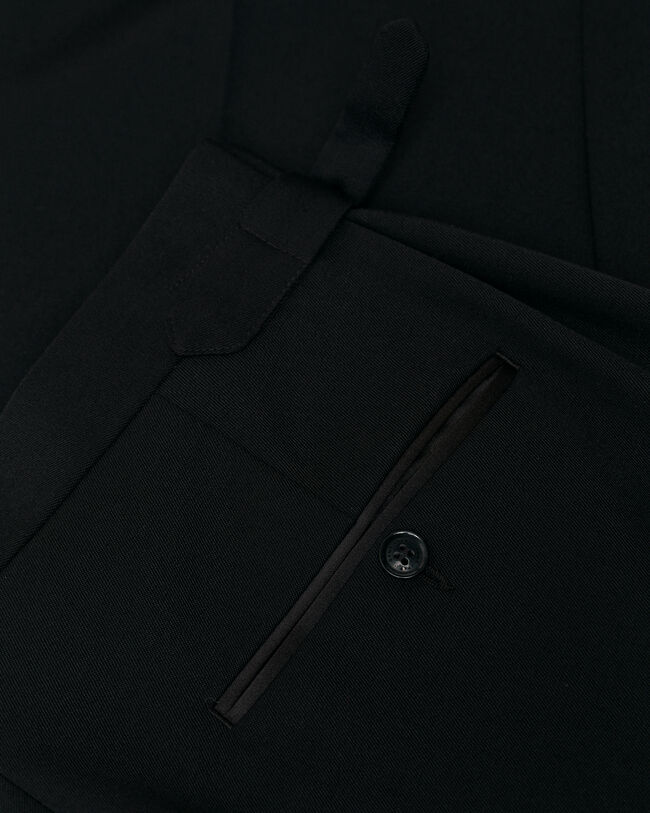 Calças de fato Tuxedo