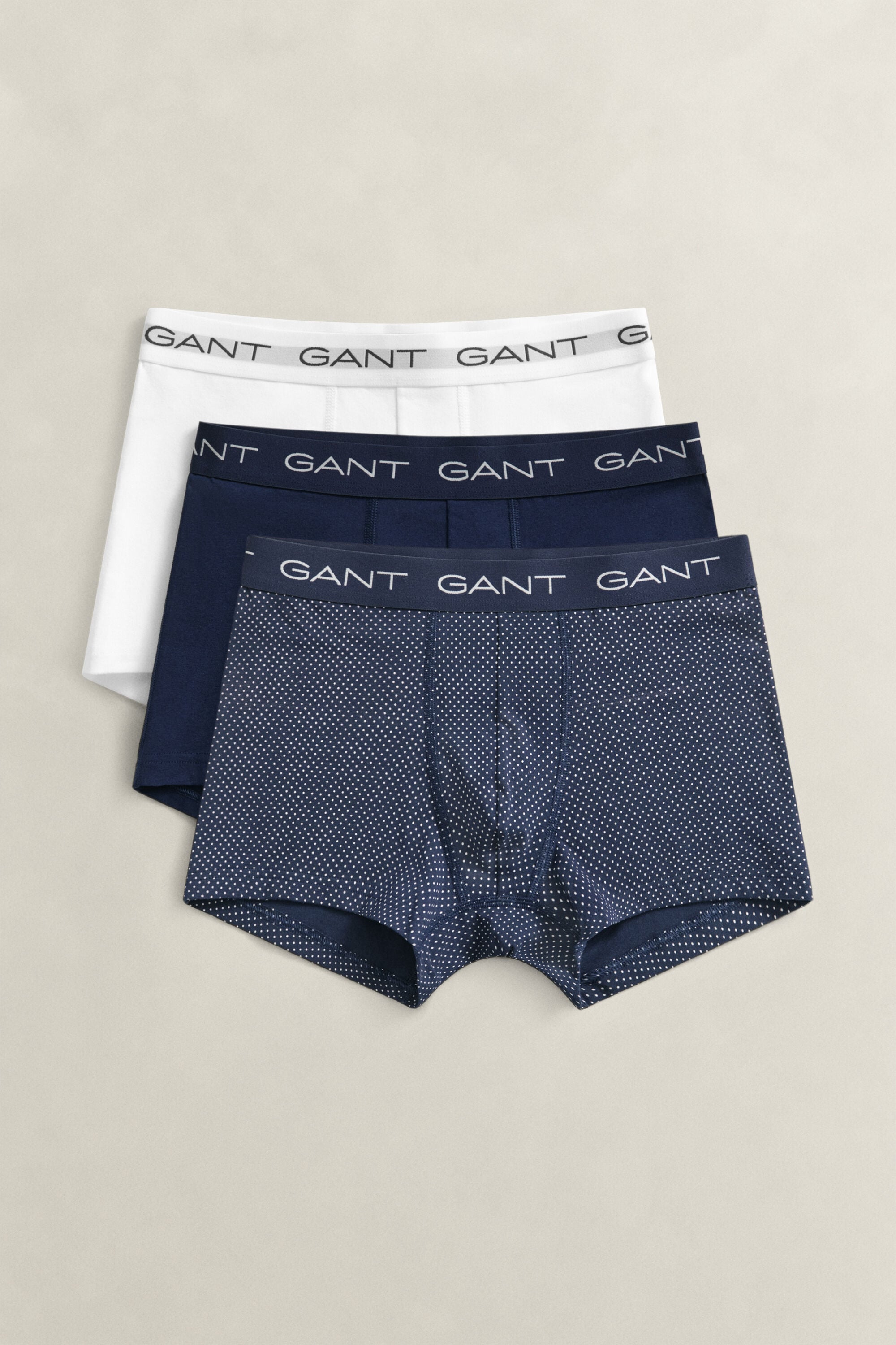 Pack de 3 boxers com estampado às bolinhas