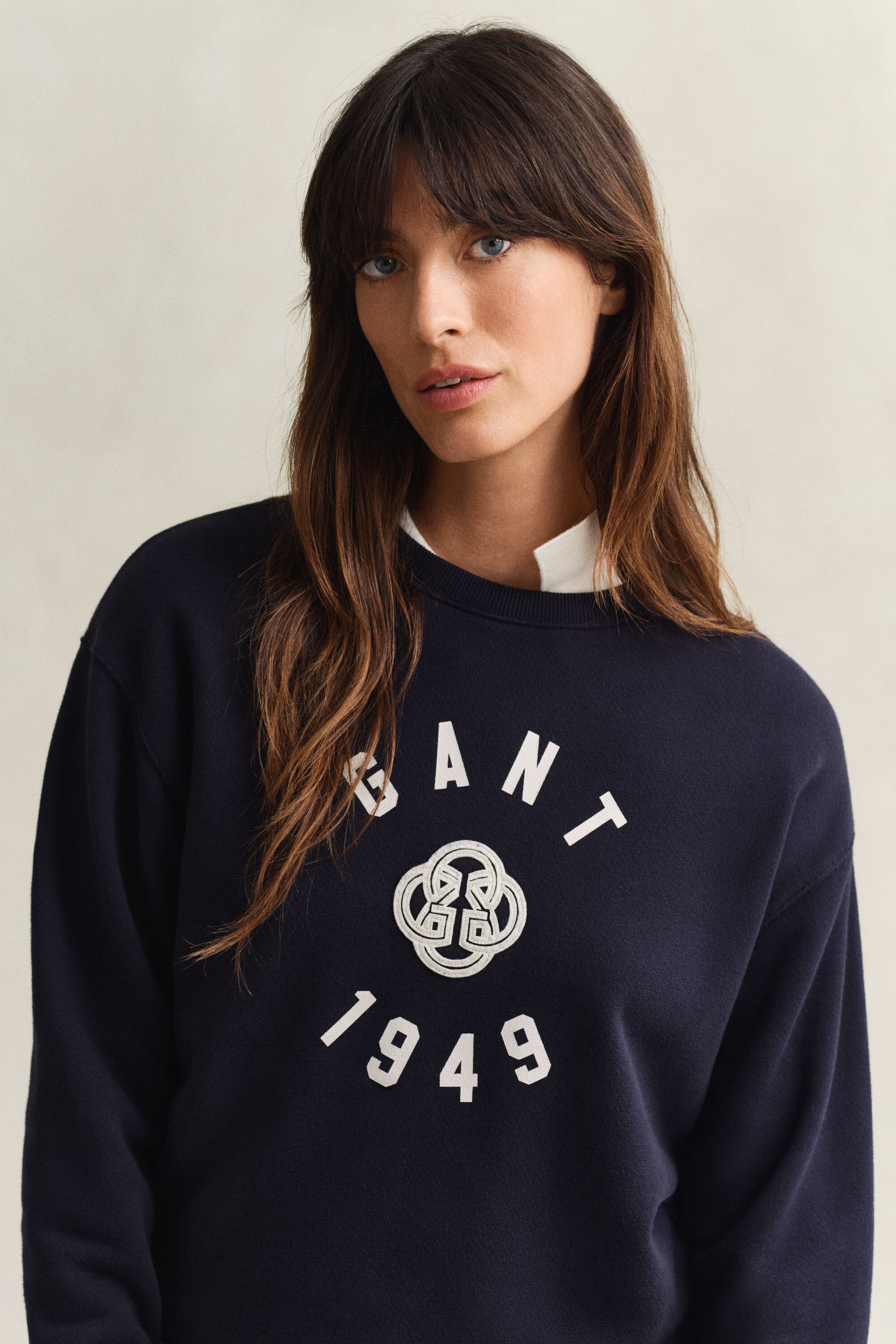 Sweatshirt com decote redondo Graphic