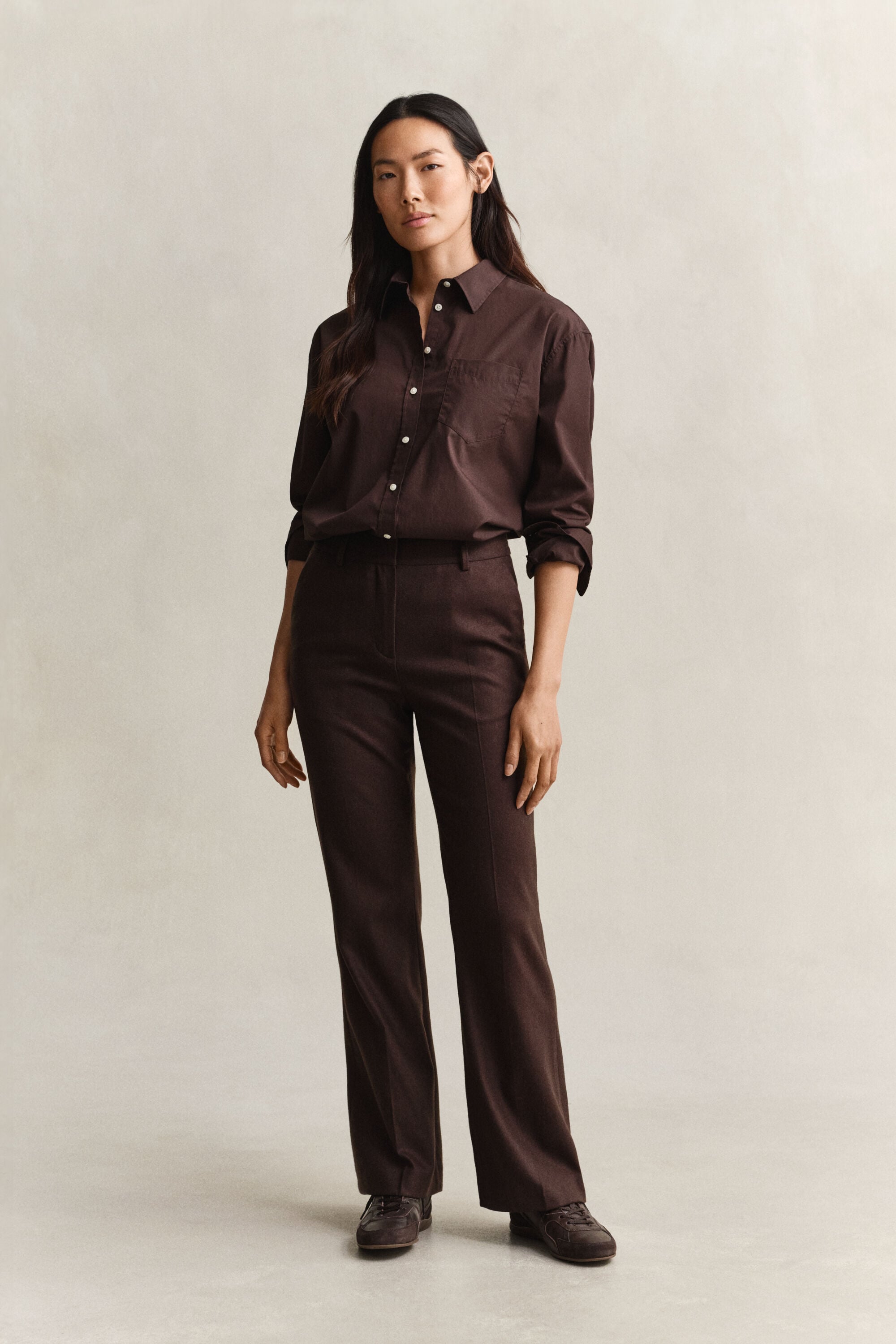 Camisa em popelina Classic relaxed fit