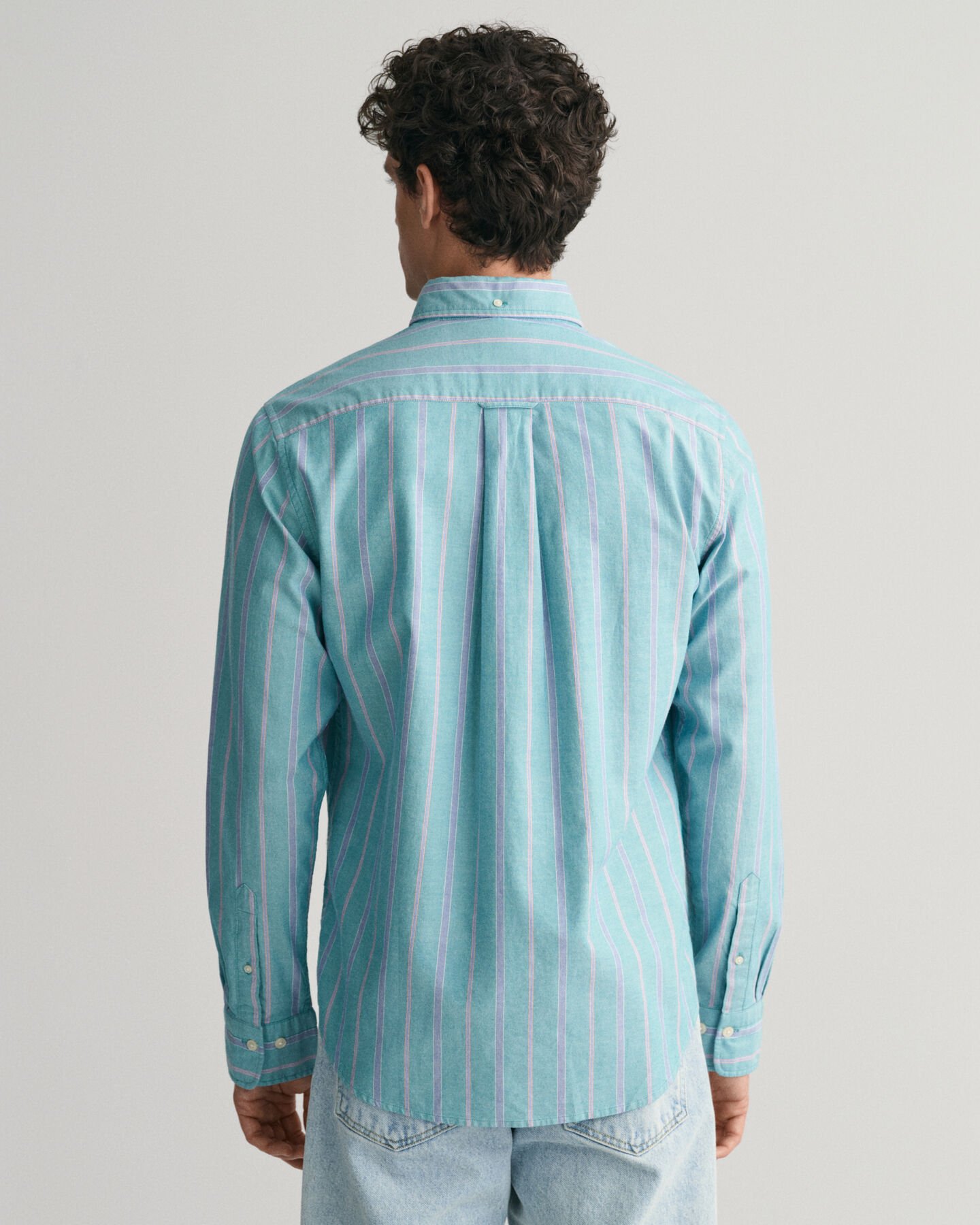Camisa Oxford Archive &agrave;s riscas regular fit 