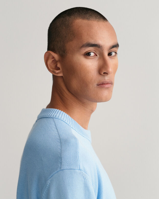 Pulover com decote redondo Sailor