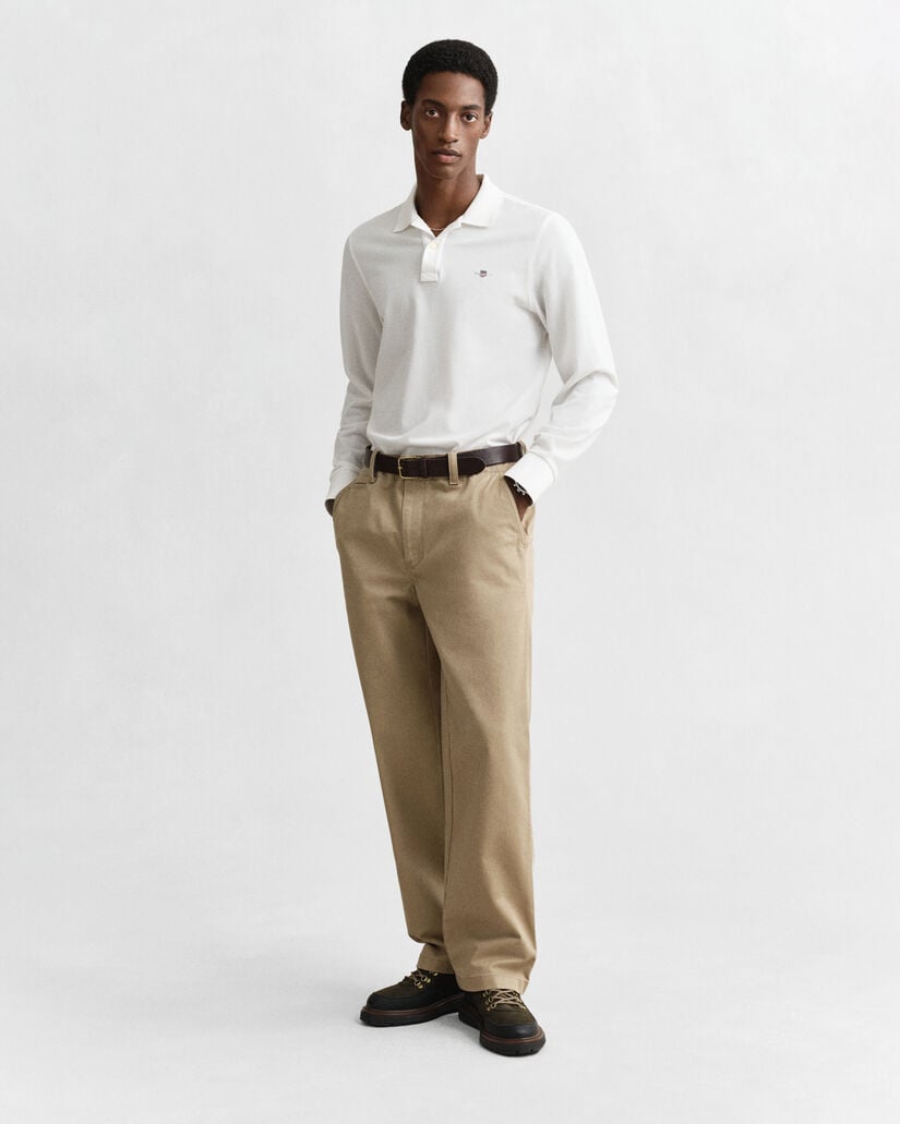 Rugger em algodão piqué Shield