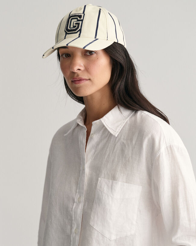 Camisa curta em linho relaxed fit