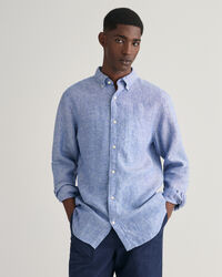 Camisa de linho regular fit