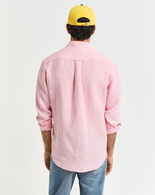 Camisa de linho regular fit