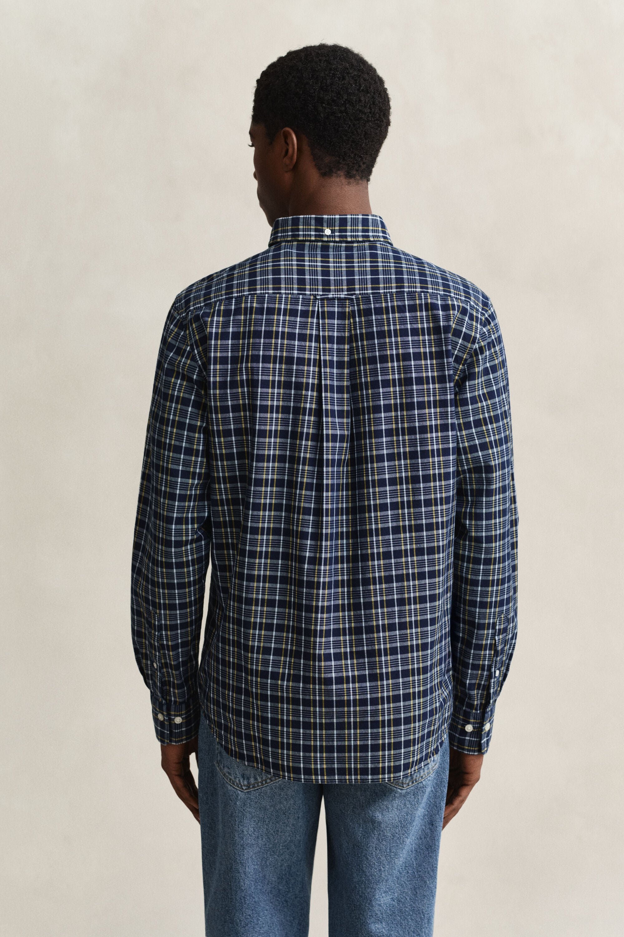 Camisa de popelina com padrão de xadrez Archive