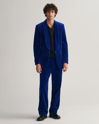 Blazer de fato em veludo