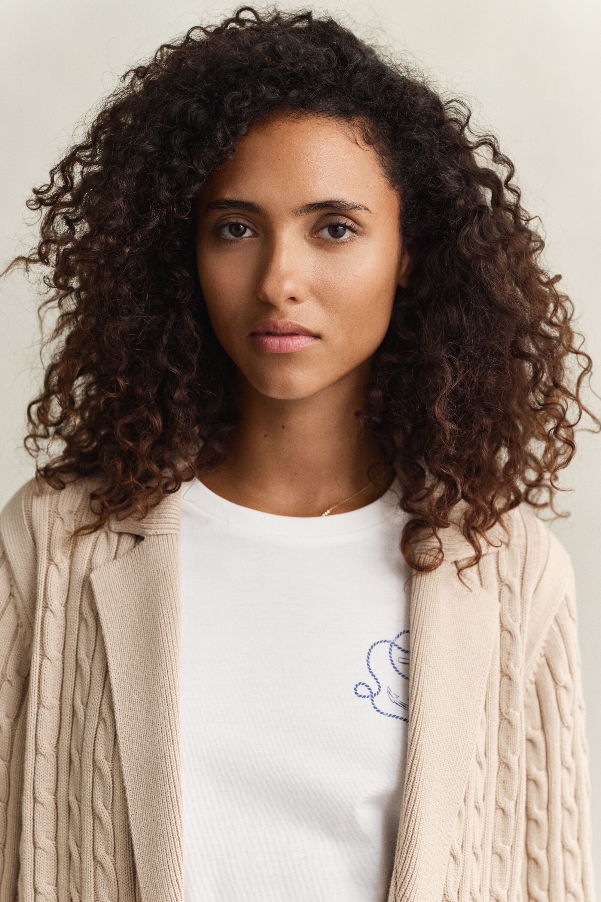 Blazer Club em malha entrançada