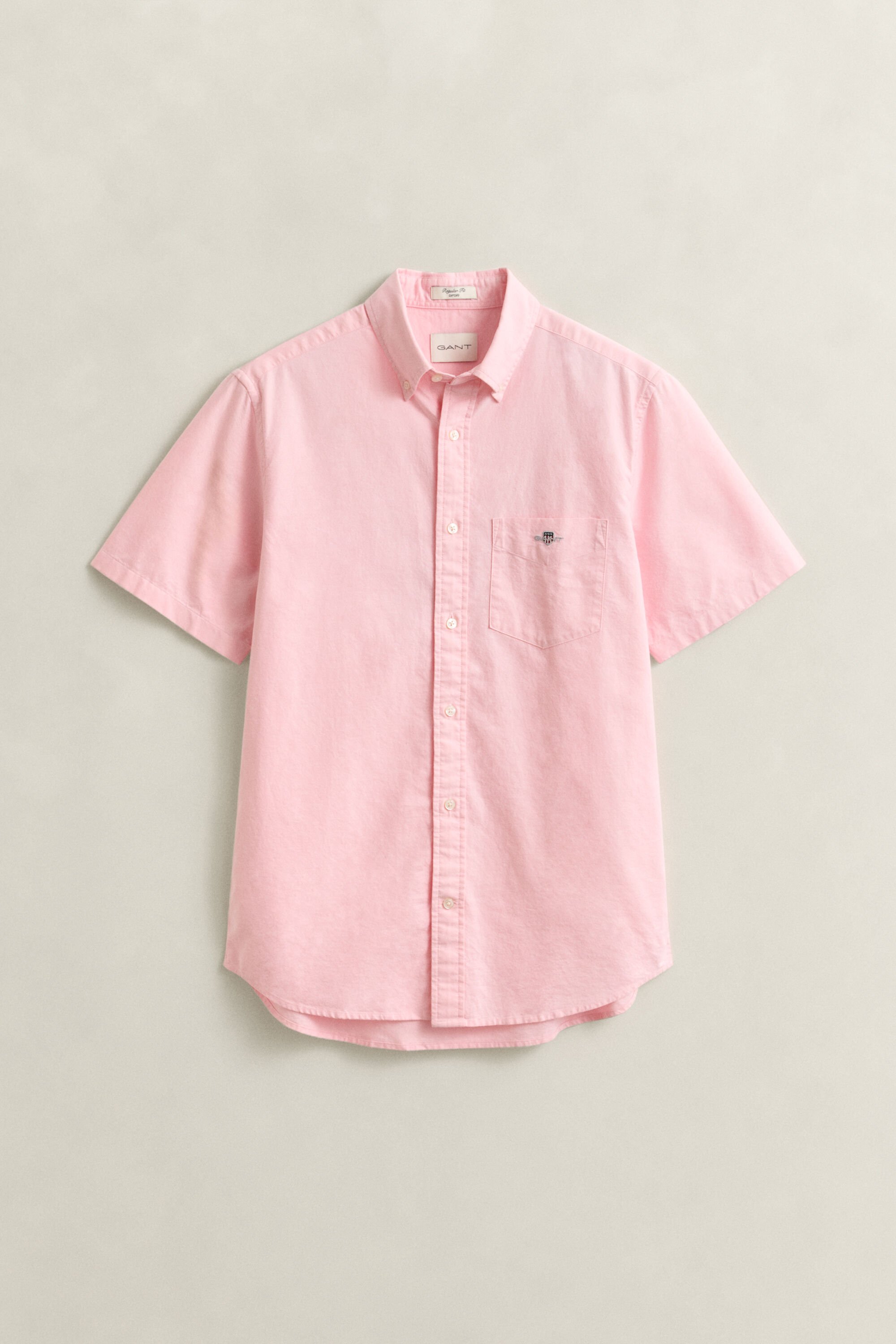 Camisa de manga curta Oxford Classic