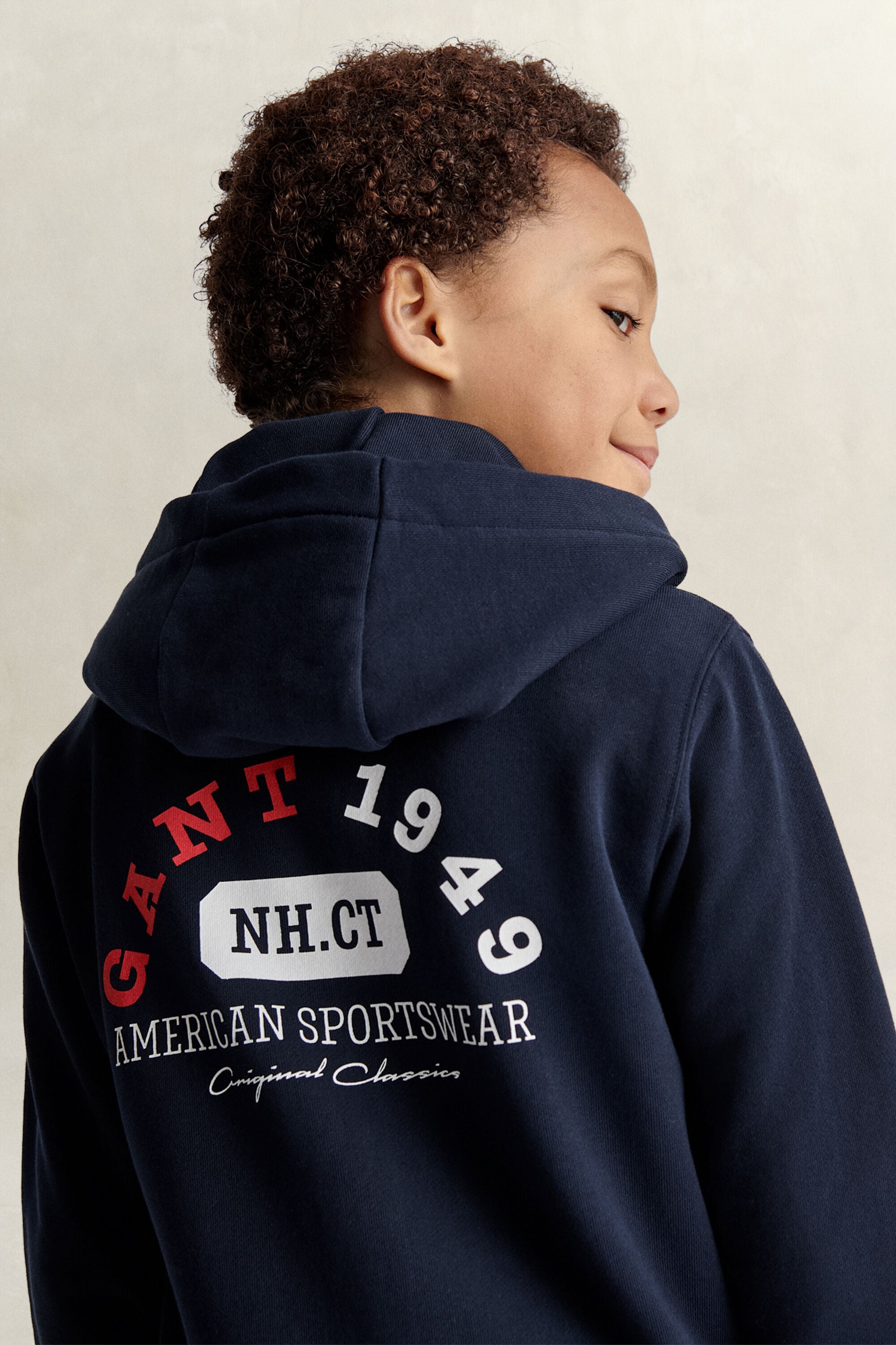 Sweatshirt com capuz e fecho Graphic Teen Boys