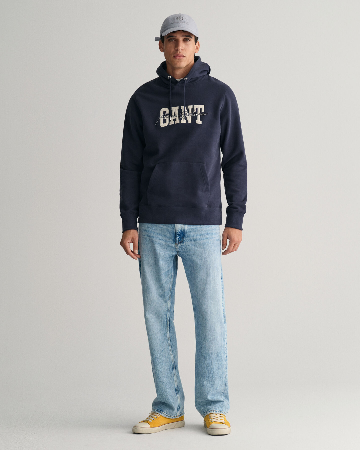 Sweatshirt com capuz GANT Arch Script