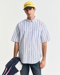 Camisa de manga curta Heritage Poplin relaxed fit