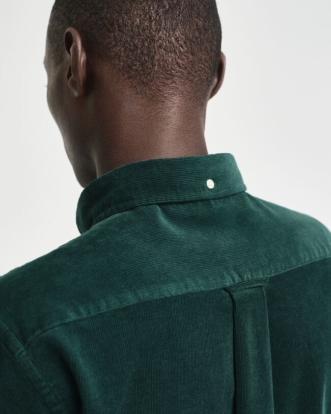 Camisa de bombazina regular fit