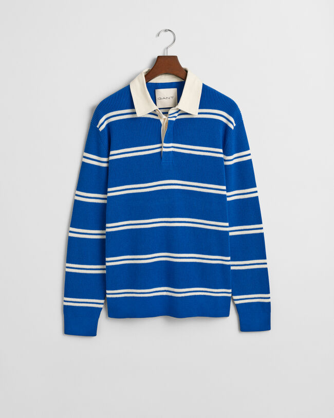 Rugger em algodão canelado