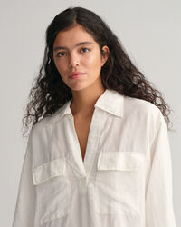 Cafetã maxi em linho