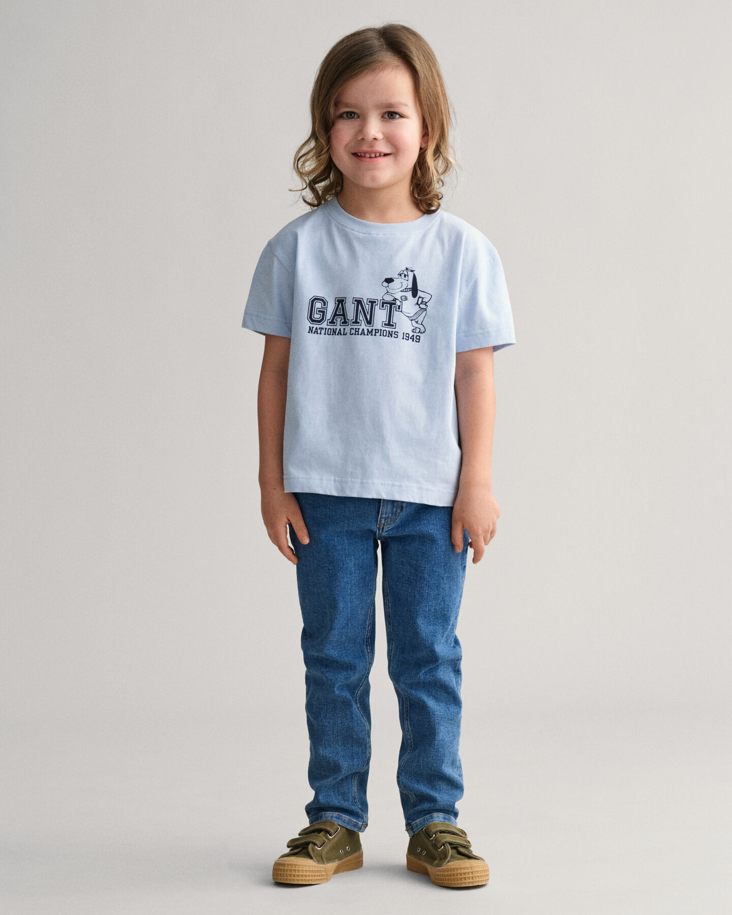 T-shirt com estampado GANT Dog Kids