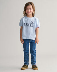 T-shirt com estampado GANT Dog Kids