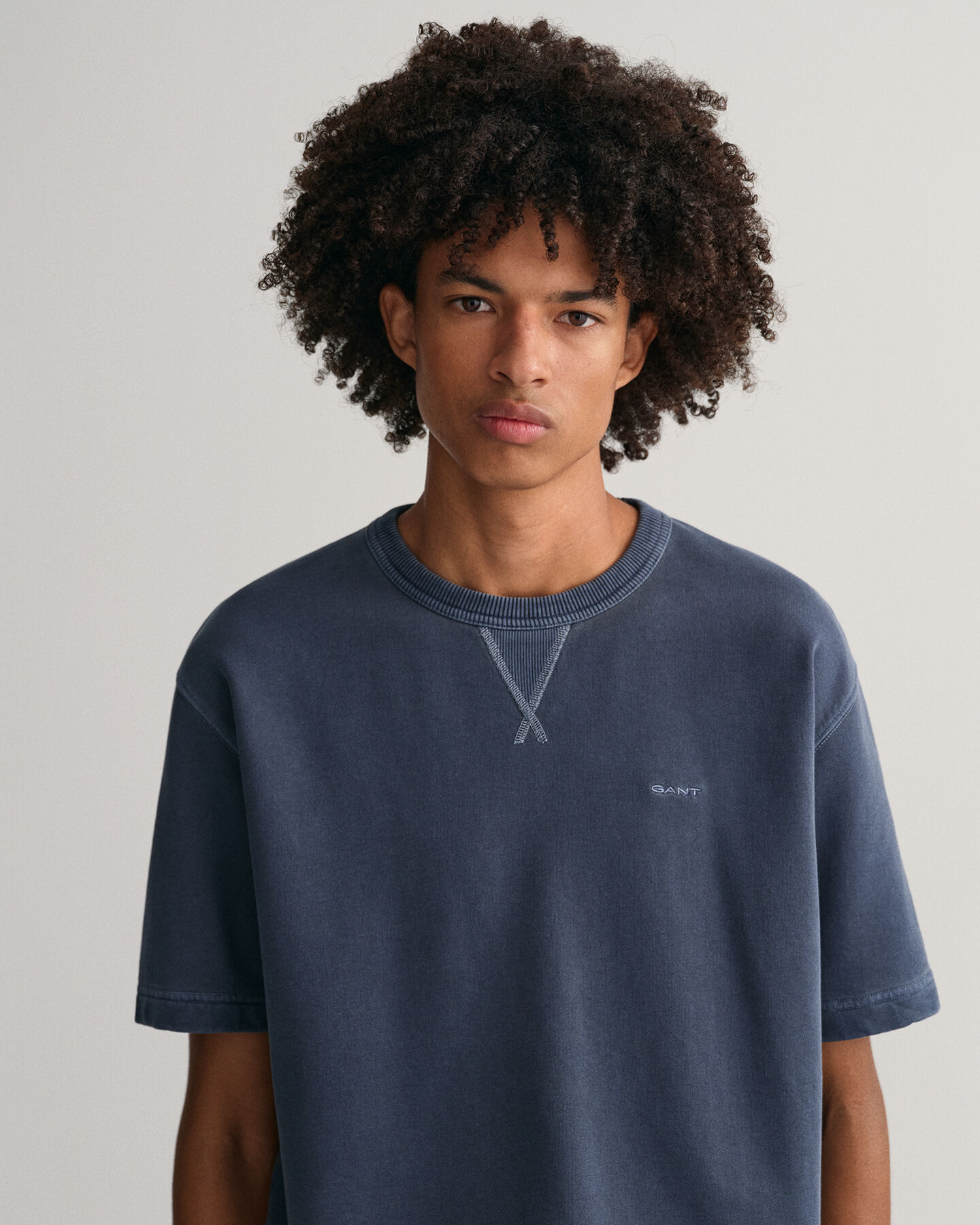 Sweatshirt de manga curta Sunfaded