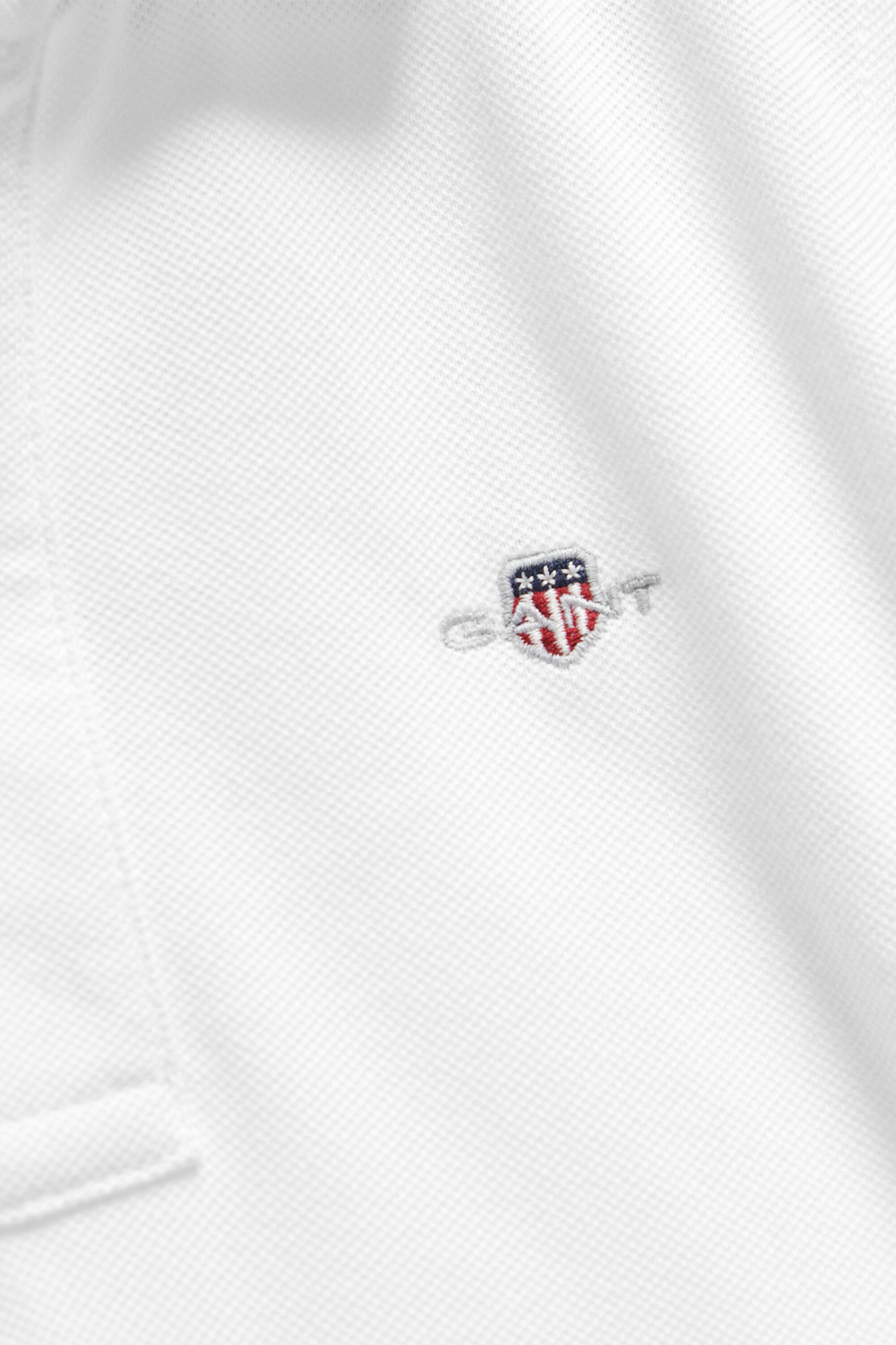 Polo em algodão piqué Shield Kids