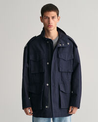 Casaco Field de algodão