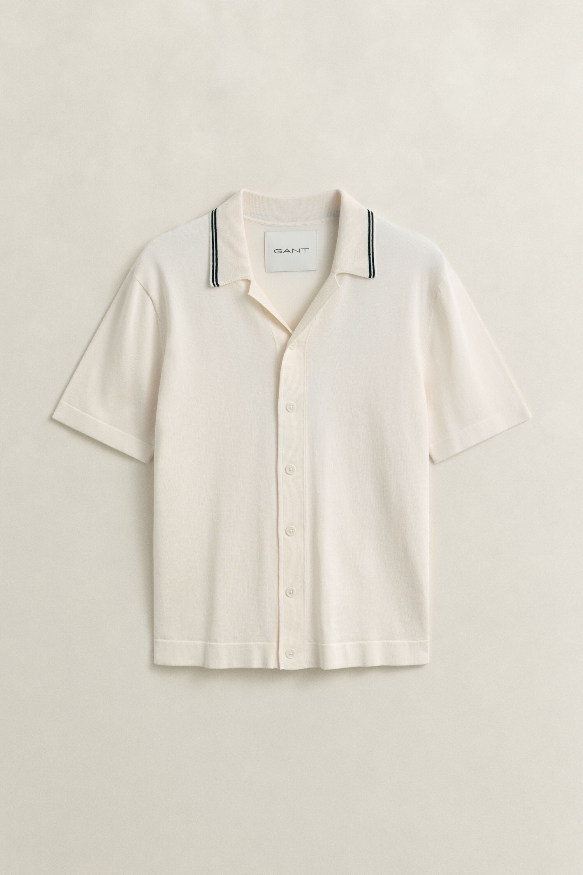Camisola de malha tipo polo