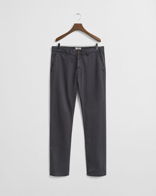 Cal&ccedil;as chino Dobby Structured slim fit