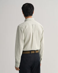 Camisa Seersucker corte normal