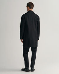 Sobretudo clássico formal em lã