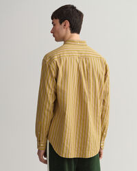 Camisa às riscas Dobby relaxed fit