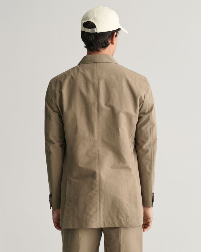 Blazer de fato de trespasse Safari oversized