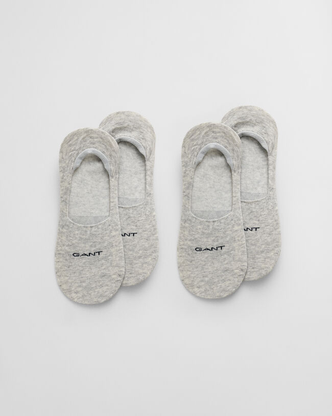 Pack de dois pares de meias invisíveis