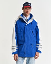 Casaco de marinheiro com comprimento médio