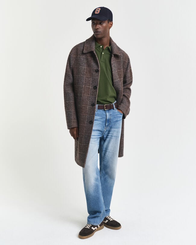 Polo em algodão piqué Shield regular fit