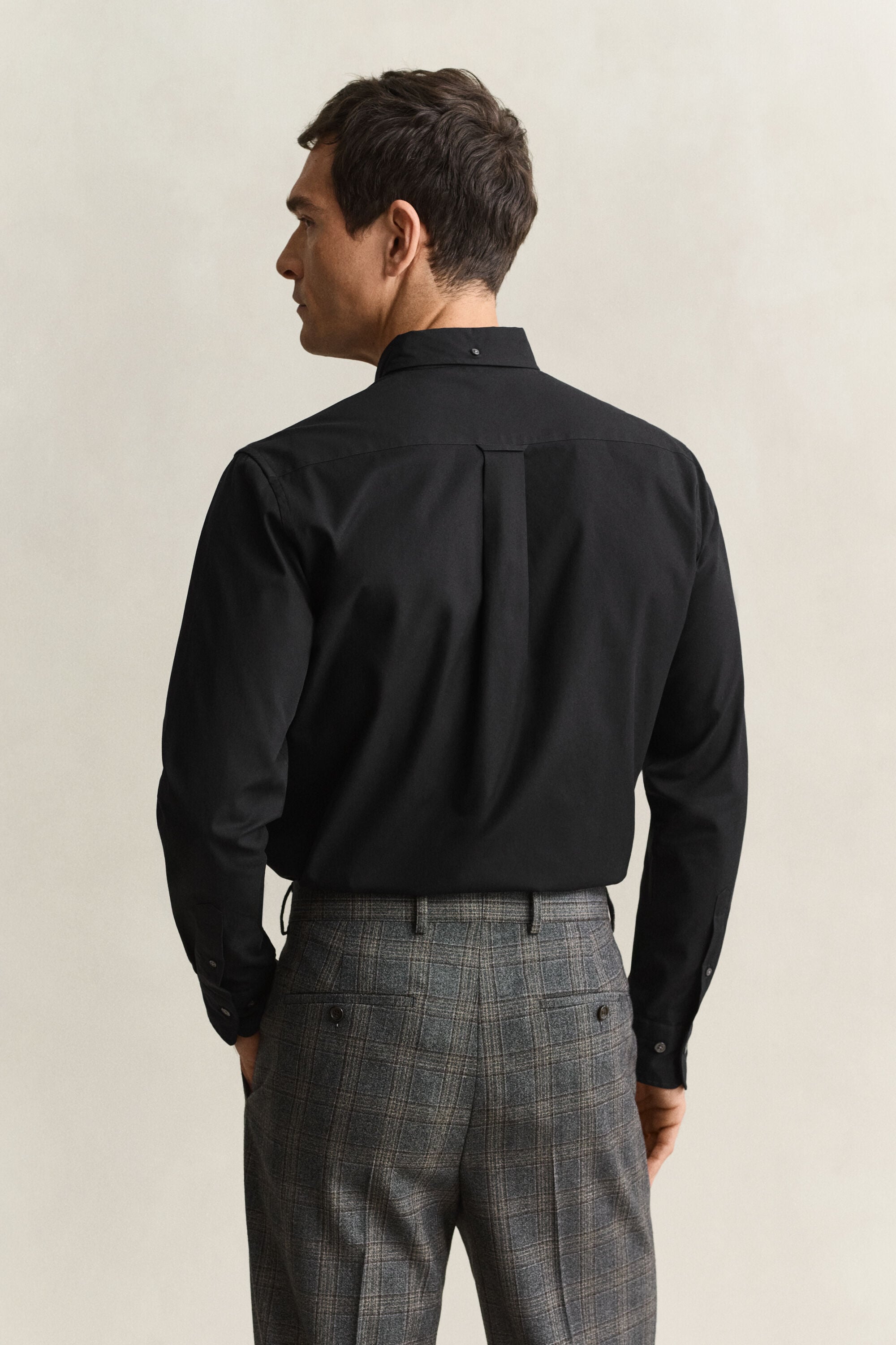 Camisa Oxford pinpoint regular fit