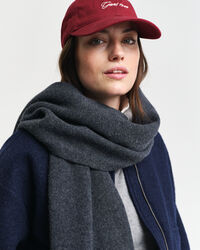 Cachecol em malha de lã