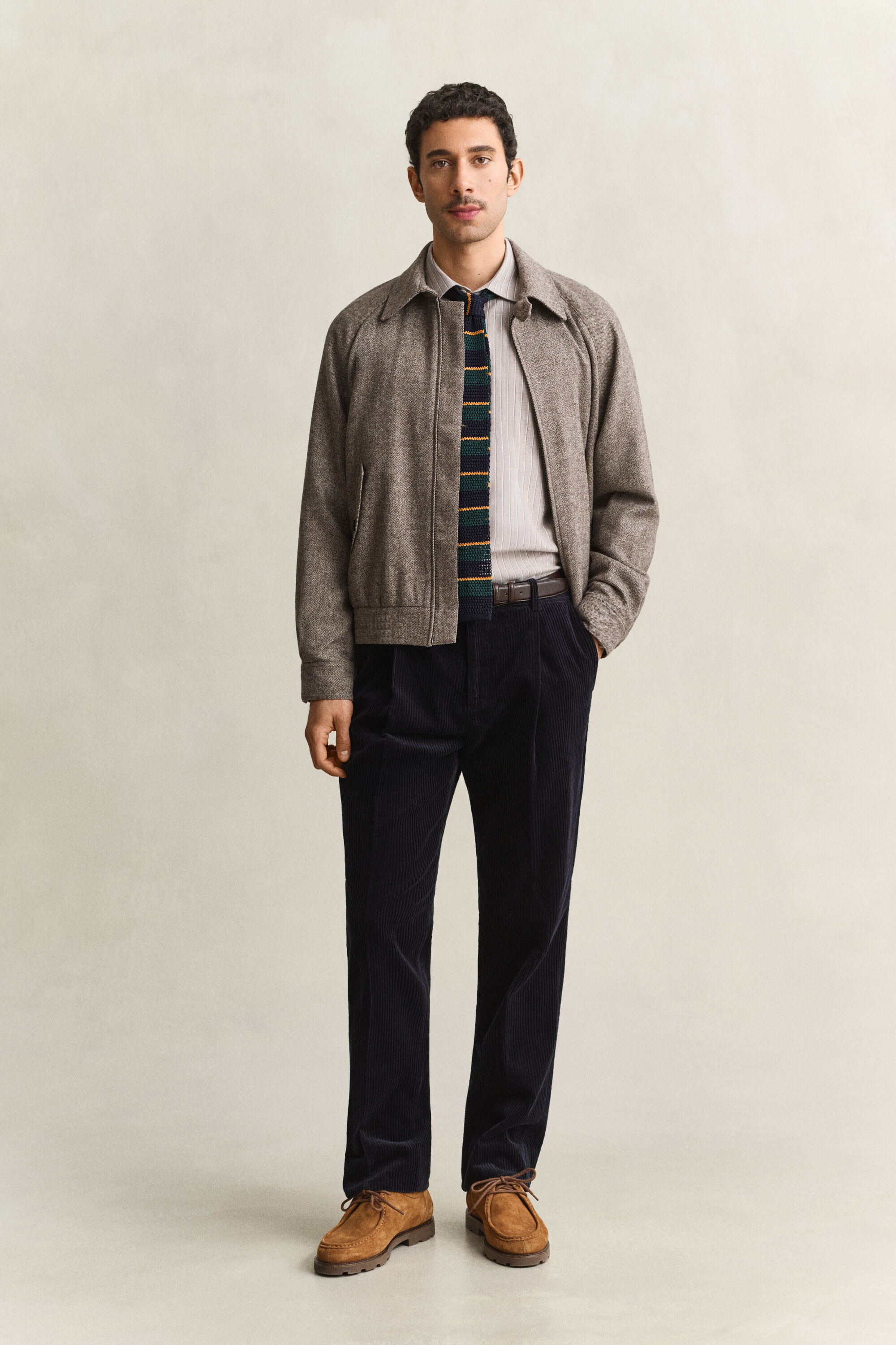 Camisa de flanela às riscas Mélange