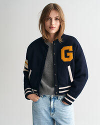 GANT Varsity Jacket em malha