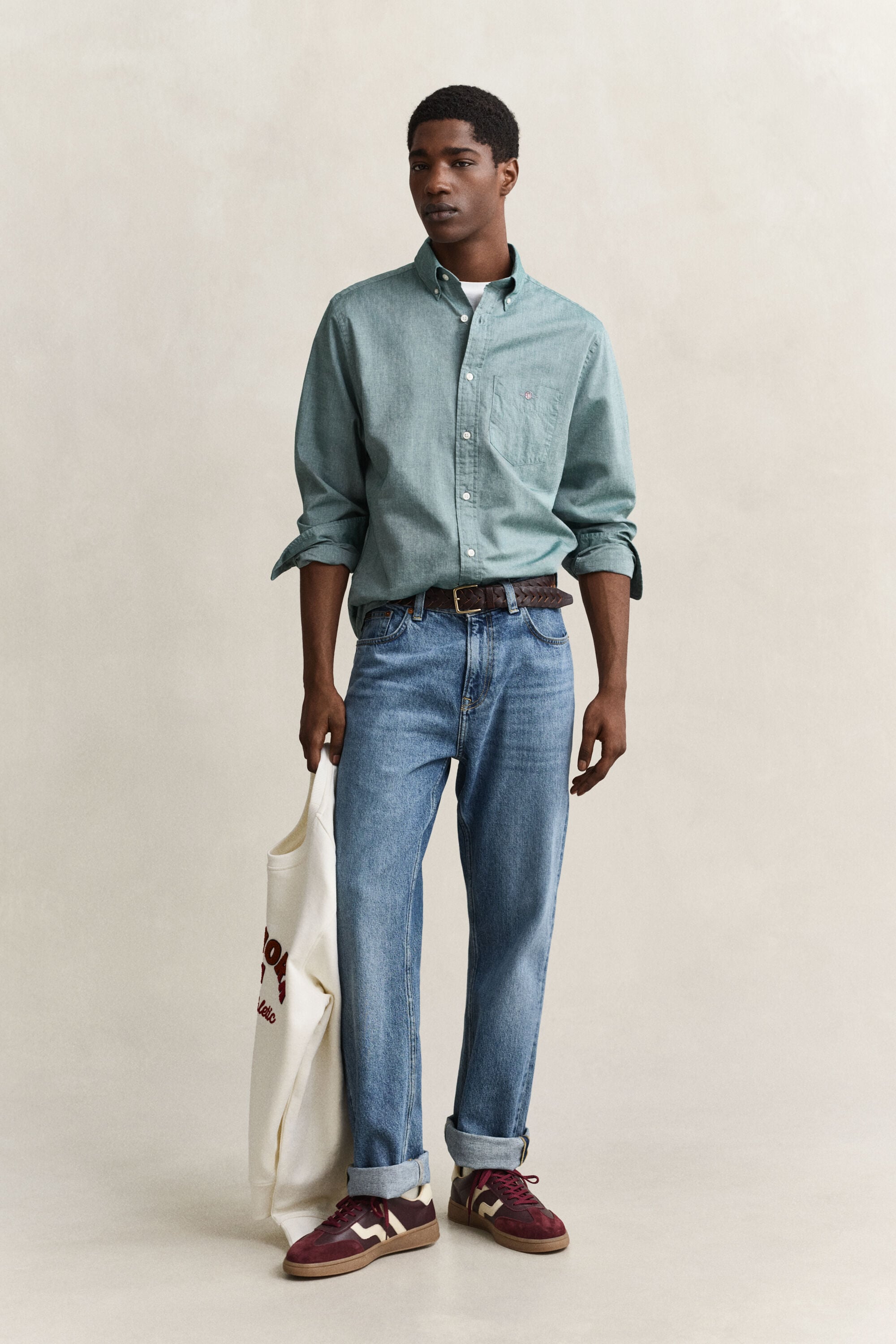 Camisa de popelina Classic regular fit