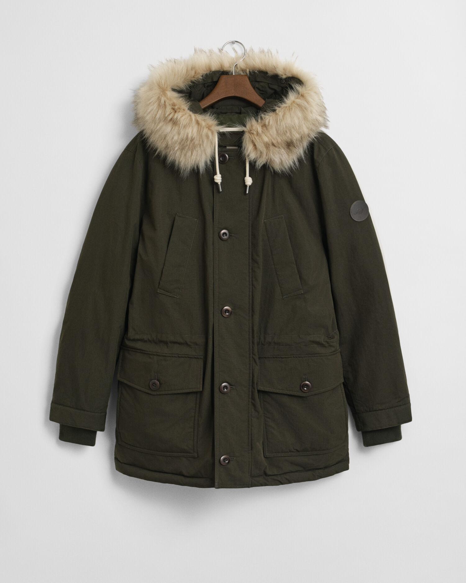 Parka acolchoada