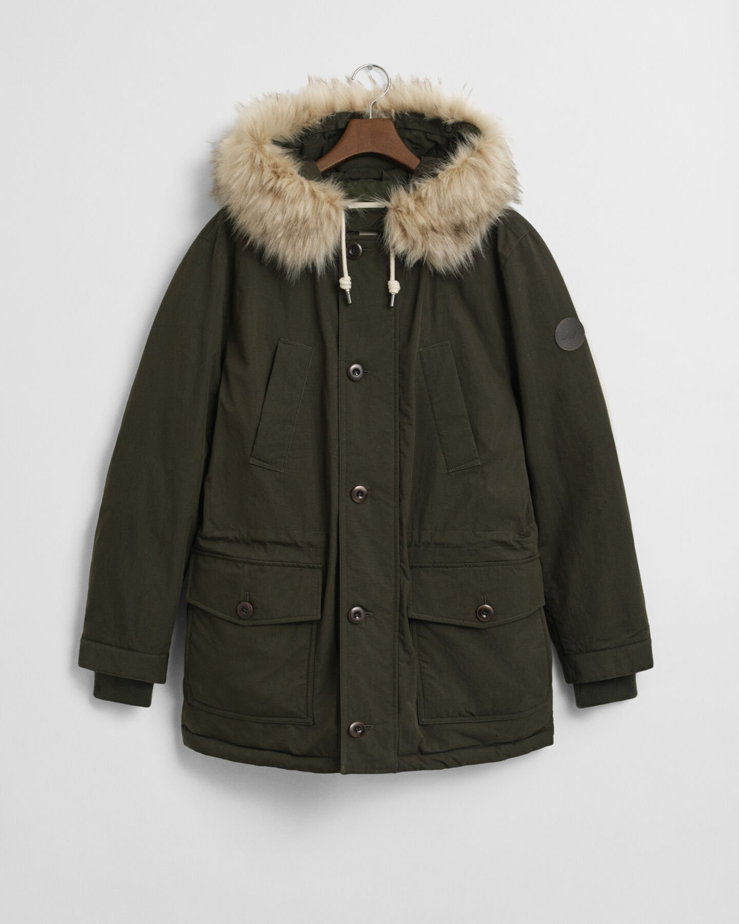 Parka acolchoada