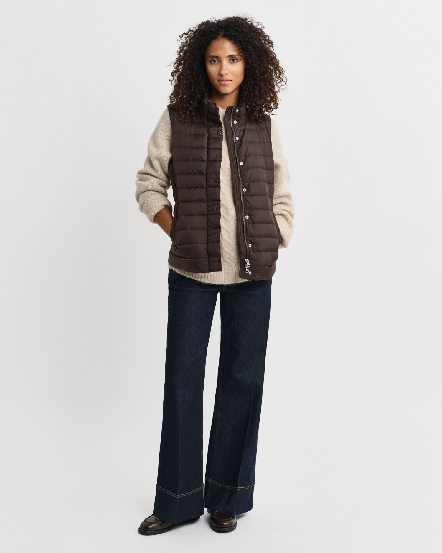 Colete de penas leve