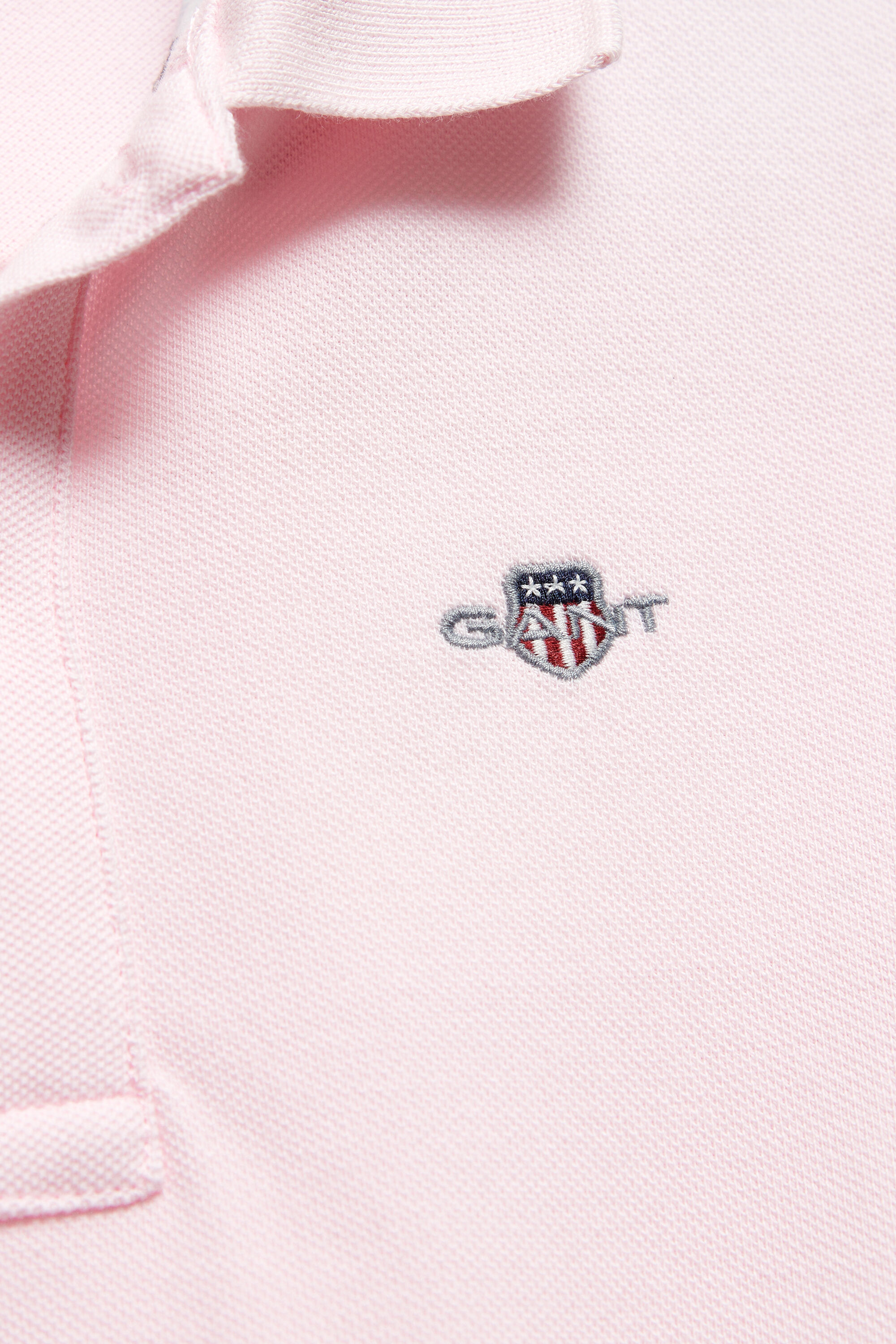 Polo em algodão piqué Shield Kids