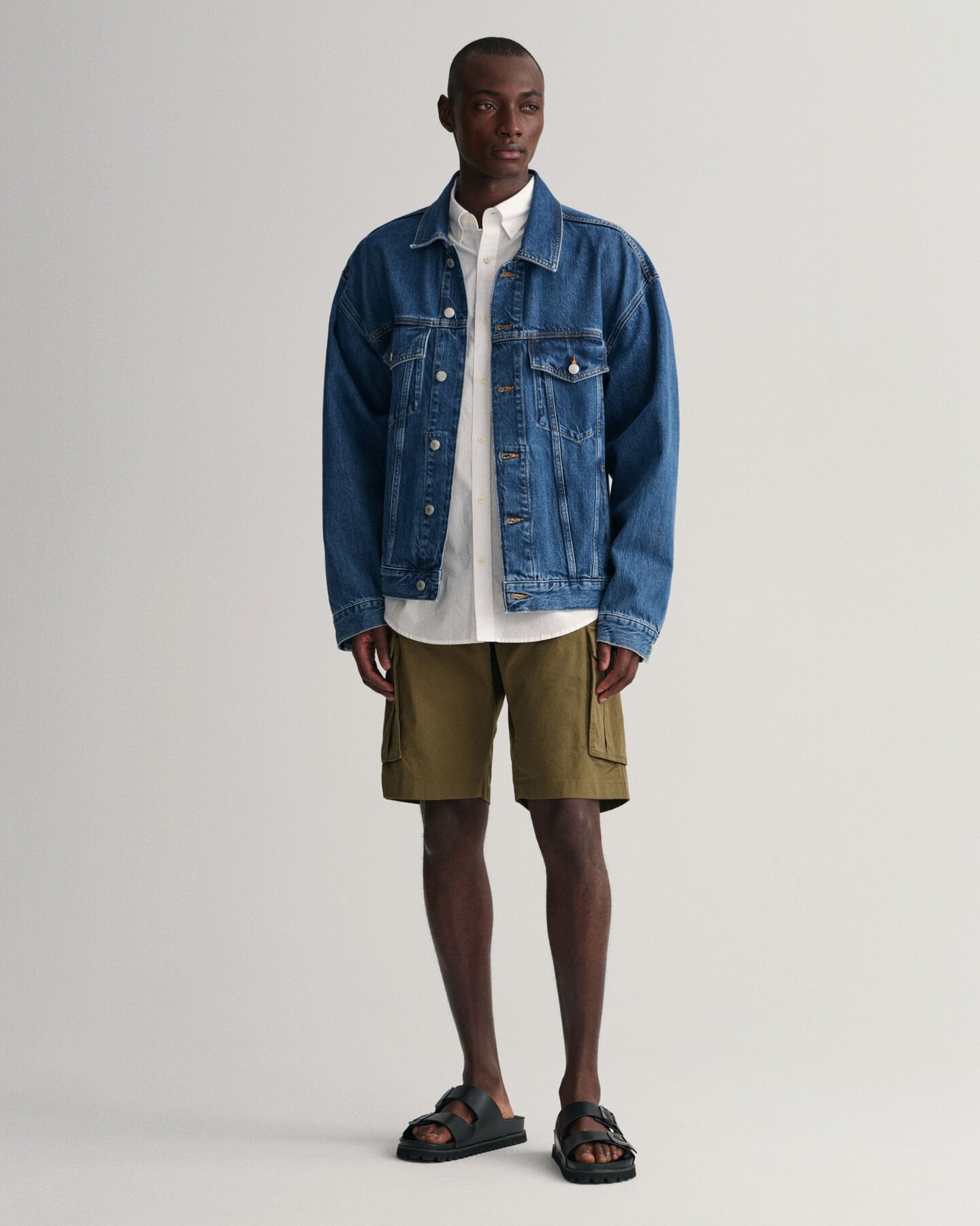 Camisa em popelina regular fit