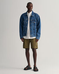 Camisa em popelina regular fit