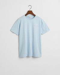 T-shirt com pequeno grafismo de vela GANT Teens