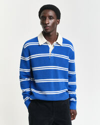 Rugger em algodão canelado