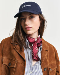 Lenço de seda Monogram com rebordo