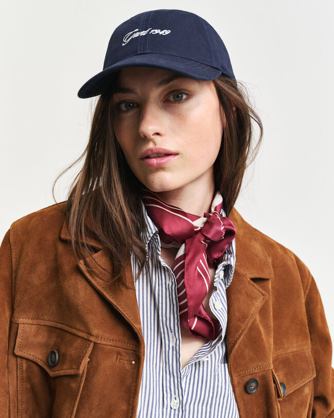 Lenço de seda Monogram com rebordo