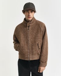 Casaco em lã Harrington